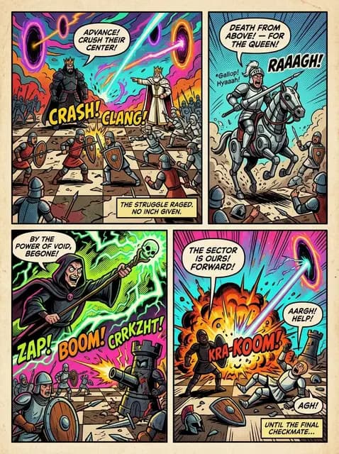 Pop Art comic style example